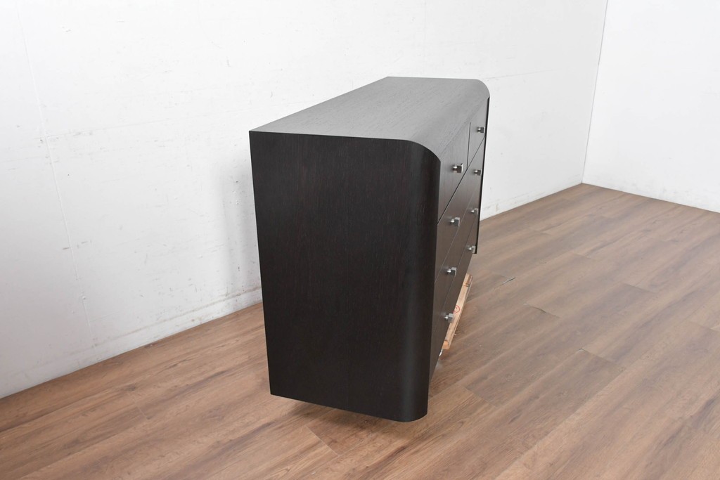 中古　イタリア製　超美品　SMANIA(ズマーニア)　引き出し5杯のチェスト　定価約210万円　(R-091314)