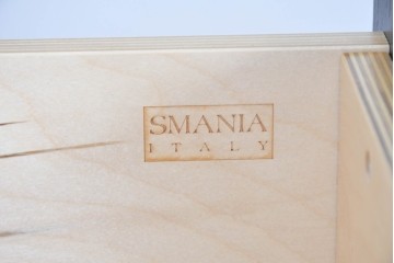 中古　イタリア製　超美品　SMANIA(ズマーニア)　引き出し5杯のチェスト　定価約210万円　(R-091314)