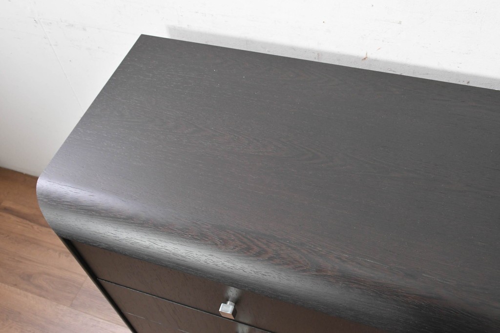 中古　イタリア製　超美品　SMANIA(ズマーニア)　引き出し5杯のチェスト　定価約210万円　(R-091314)