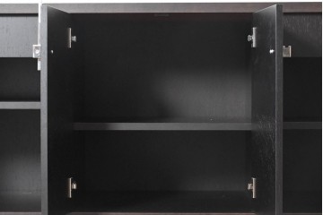 中古　イタリア製　超美品　SMANIA(ズマーニア)　4枚扉のサイドボード　定価約220万円　(R-091315)