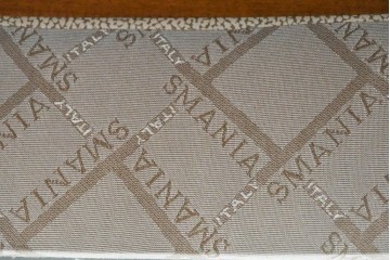 中古　イタリア製　超美品　SMANIA(ズマーニア)　CHIC(シック)　スライド式レザー天板付きデスク　定価約270万円　(R-091316)
