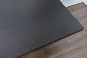 中古　イタリア製　美品　SMANIA(ズマーニア)　中央支柱型のダイニングテーブル　定価約180万円　(R-091318)
