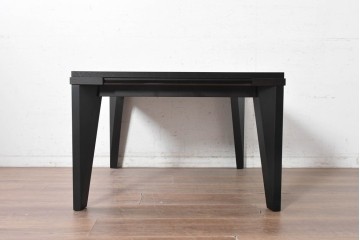 中古　超美品　イタリア高級家具　SMANIA(ズマーニア)　SHARP(シャープ)　木目とシックな色合いが上品なコーヒーテーブル　定価約100万円　(R-091320)