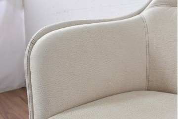中古　美品　SMANIA(ズマーニア)　Gramercy Low(グラマシー・ロー)　ゆったりとした上品な佇まいが魅力のオフィスチェア　定価約90万円　(R-091322)