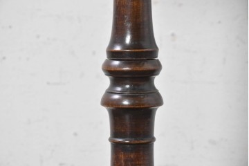 イギリスアンティーク　1900年頃　星形を中心に描いたパーケットリーが美しいカフェテーブル　(R-091347)