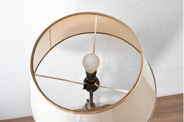 フランスアンティーク　1920年から1940年頃　ロートアイアン　アール・ヌーヴォーデザインを取り入れた優雅なフロアランプ　(R-091353)