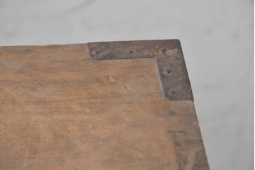 和製アンティーク　明治期から大正期　上手物　総桐材　作りの良い五丁引きの2段重ね関東時代箪笥　(R-091360)