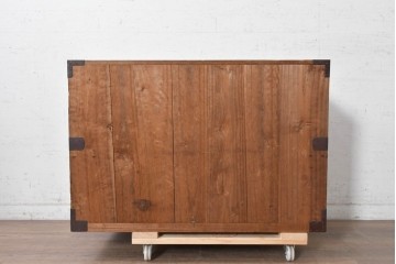 和製アンティーク　明治期から大正期　上手物　関東時代箪笥　作りの良い総桐材のローチェスト　(R-091361)