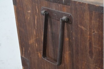 和製アンティーク　明治期から大正期　上手物　関東時代箪笥　作りの良い総桐材のローチェスト　(R-091362)