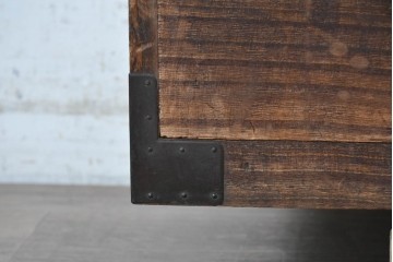 和製アンティーク　明治期から大正期　上手物　関東時代箪笥　作りの良い総桐材のローチェスト　(R-091362)