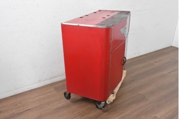  アメリカヴィンテージ　Allen Electric and Equipment Co(アレン・エレクトリック社)　TYPE E420　177049　赤いボディとロゴが印象的なメタルキャビネット　(R-091363)