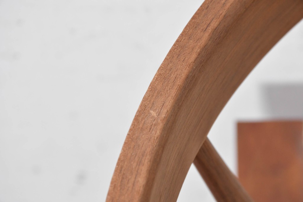 中古　ジョージナカシマ(George Nakashima)　桜製作所　グラスシートチェア(GRASS SEATED CHAIR)　CN120　軽やかな佇まいが魅力のチェア　(R-091366)