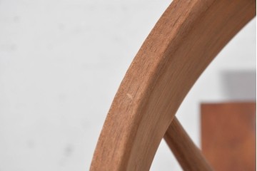 中古　ジョージナカシマ(George Nakashima)　桜製作所　グラスシートチェア(GRASS SEATED CHAIR)　CN120　軽やかな佇まいが魅力のチェア　(R-091366)