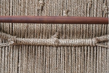 中古　ジョージナカシマ(George Nakashima)　桜製作所　グラスシートチェア(GRASS SEATED CHAIR)　CN120　軽やかな佇まいが魅力のチェア　(R-091366)