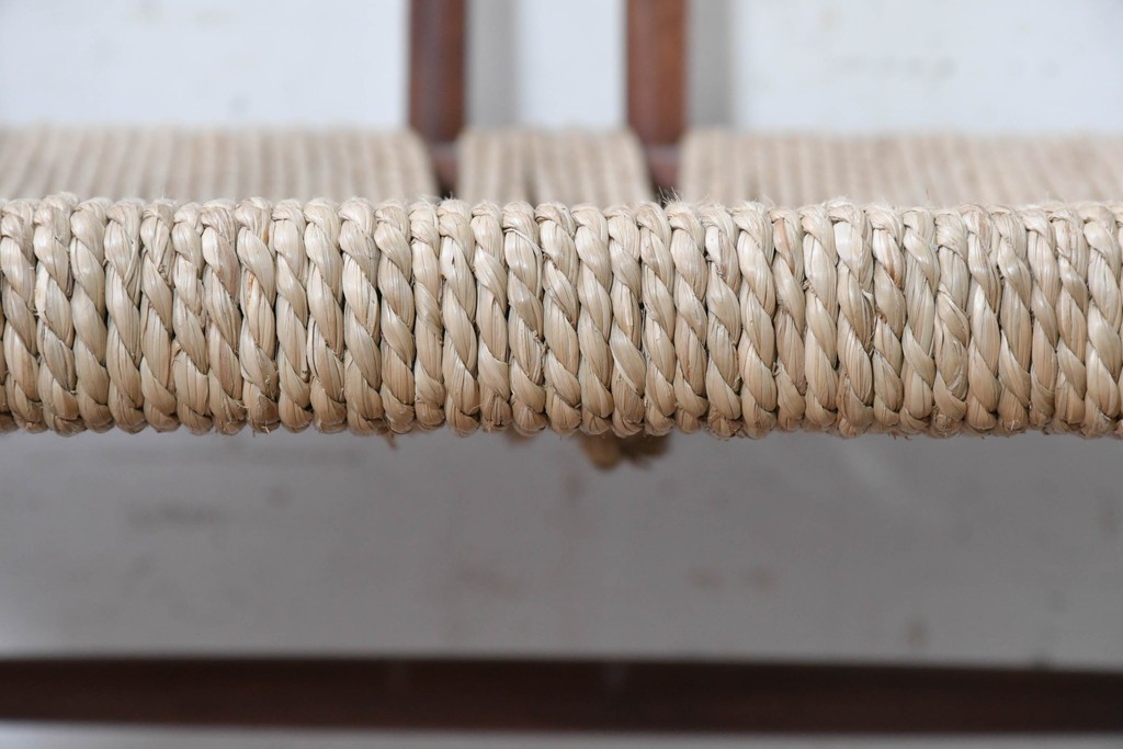 中古　ジョージナカシマ(George Nakashima)　桜製作所　グラスシートチェア(GRASS SEATED CHAIR)　CN120　軽やかな佇まいが魅力のチェア　(R-091367)