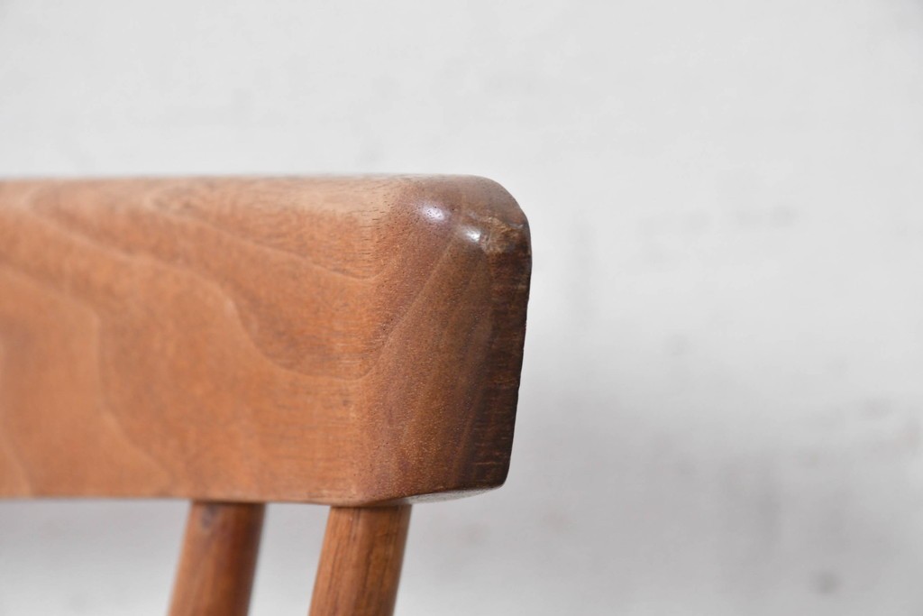 中古　ジョージナカシマ(George Nakashima)　桜製作所　グラスシートチェア(GRASS SEATED CHAIR)　CN120　軽やかな佇まいが魅力のチェア　(R-091368)
