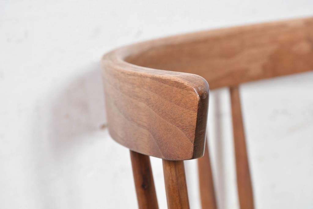 中古　ジョージナカシマ(George Nakashima)　桜製作所　グラスシートチェア(GRASS SEATED CHAIR)　CN120　軽やかな佇まいが魅力のチェア　(R-091368)