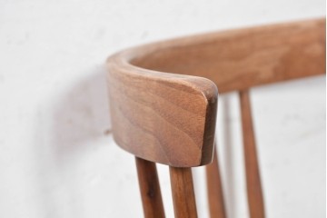 中古　ジョージナカシマ(George Nakashima)　桜製作所　グラスシートチェア(GRASS SEATED CHAIR)　CN120　軽やかな佇まいが魅力のチェア　(R-091368)