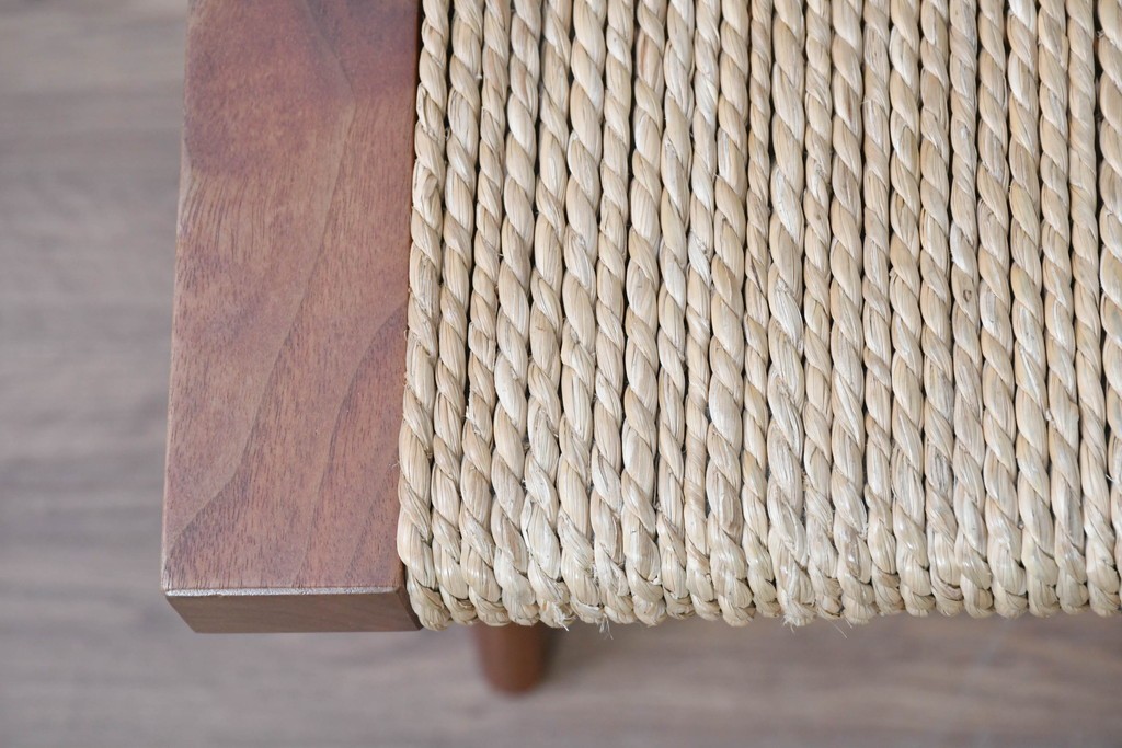 中古　ジョージナカシマ(George Nakashima)　桜製作所　グラスシートチェア(GRASS SEATED CHAIR)　CN120　軽やかな佇まいが魅力のチェア　(R-091368)