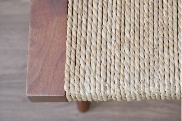 中古　ジョージナカシマ(George Nakashima)　桜製作所　グラスシートチェア(GRASS SEATED CHAIR)　CN120　軽やかな佇まいが魅力のチェア　(R-091368)