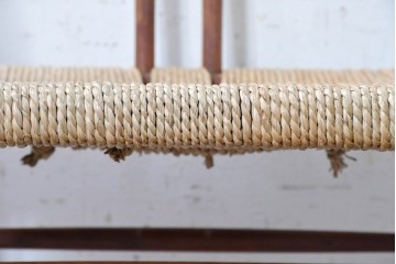 中古　ジョージナカシマ(George Nakashima)　桜製作所　グラスシートチェア(GRASS SEATED CHAIR)　CN120　軽やかな佇まいが魅力のチェア　(R-091368)