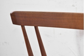 中古　ジョージナカシマ(George Nakashima)　桜製作所　グラスシートチェア(GRASS SEATED CHAIR)　CN120　軽やかな佇まいが魅力のチェア　(R-091369)