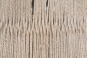 中古　ジョージナカシマ(George Nakashima)　桜製作所　グラスシートチェア(GRASS SEATED CHAIR)　CN120　軽やかな佇まいが魅力のチェア　(R-091369)
