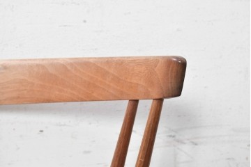 中古　ジョージナカシマ(George Nakashima)　桜製作所　グラスシートチェア(GRASS SEATED CHAIR)　CN120　軽やかな佇まいが魅力のチェア　(R-091370)