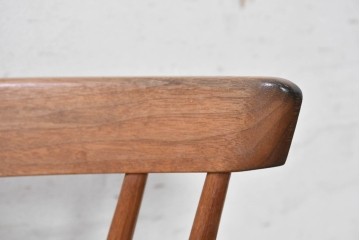 中古　ジョージナカシマ(George Nakashima)　桜製作所　グラスシートチェア(GRASS SEATED CHAIR)　CN120　軽やかな佇まいが魅力のチェア　(R-091371)