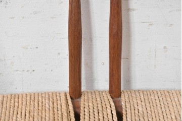 中古　ジョージナカシマ(George Nakashima)　桜製作所　グラスシートチェア(GRASS SEATED CHAIR)　CN120　軽やかな佇まいが魅力のチェア　(R-091371)