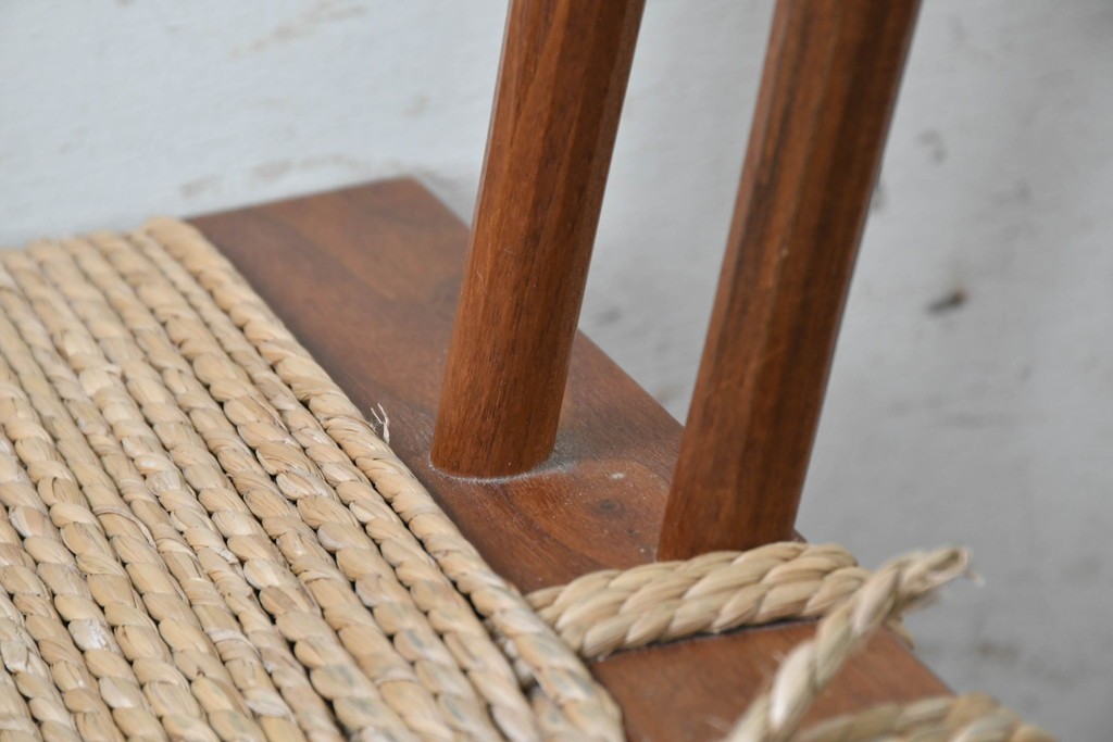 中古　ジョージナカシマ(George Nakashima)　桜製作所　グラスシートチェア(GRASS SEATED CHAIR)　CN120　軽やかな佇まいが魅力のチェア　(R-091371)