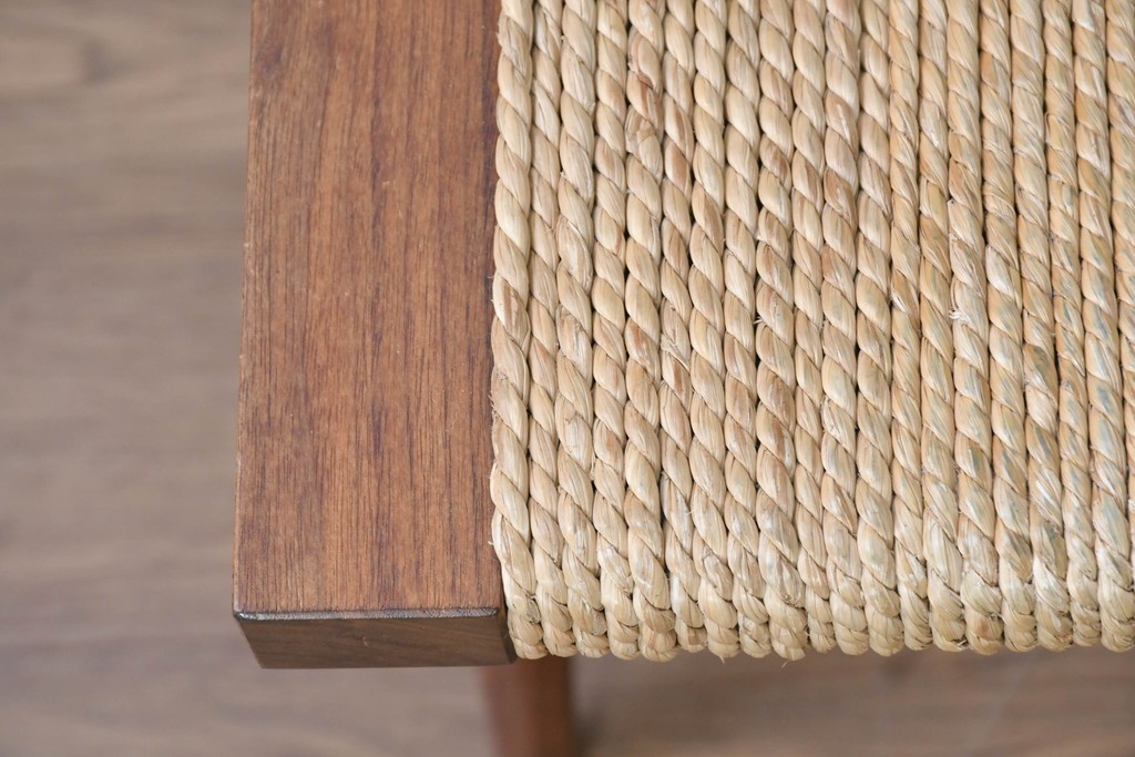 中古　ジョージナカシマ(George Nakashima)　桜製作所　グラスシートチェア(GRASS SEATED CHAIR)　CN120　軽やかな佇まいが魅力のチェア　(R-091371)