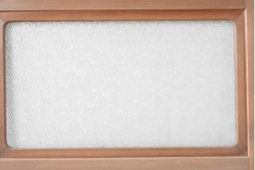 アンティーク建具　昭和初期から昭和中期　鏡板一枚板　型板ガラス入りのシンプルなドア1枚　(R-091374)
