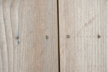 ヴィンテージ建具　昭和中期　木味を楽しむ素朴な板戸1枚　(R-091385)