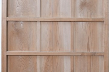 ヴィンテージ建具　昭和中期　木味を楽しむ素朴な板戸1枚　(R-091385)
