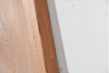 ヴィンテージ建具　昭和中期　木味を楽しむ素朴な板戸1枚　(R-091385)