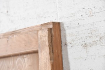 ヴィンテージ建具　昭和中期　木味を楽しむ素朴な板戸1枚　(R-091385)
