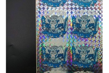 当時物　ビックリマン　悪魔VS天使シール　ワンダーマリア　パチ物のアンカットシート　(R-091396)