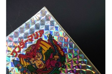当時物　インクずれ　ビックリマン　悪魔VS天使シール　ワンダーマリア　パチ物のアンカットシート 　(R-091397)