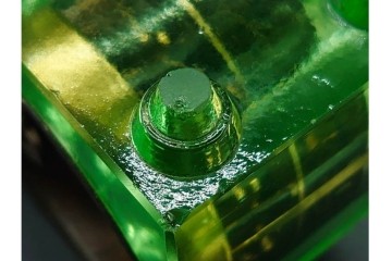 東洋時計・精工舎　ウランガラスが目を引くゼンマイ式置時計3点セット　(R-091439)