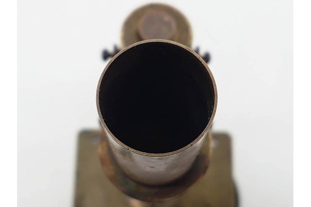 ドイツ　Ernst Leitz Wetzlar(エルンスト・ライツ)　No.9279　金色の鏡筒が印象的な顕微鏡　外箱付き　(R-091445)