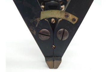 ドイツ　Ernst Leitz Wetzlar(エルンスト・ライツ)　No.112638　レンズ付き顕微鏡　外箱付き　(R-091446)