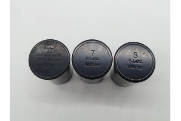 ドイツ　Ernst Leitz Wetzlar(エルンスト・ライツ)　No.112638　レンズ付き顕微鏡　外箱付き　(R-091446)