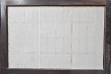 アンティーク建具　明治から大正期　端正な格子が和の風情を感じさせる障子帯戸4枚セット　(R-091453)