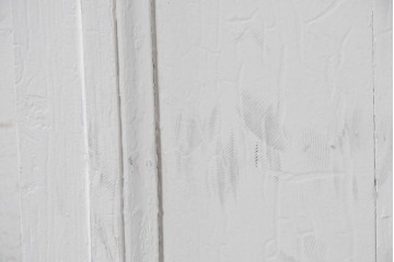 イギリスアンティーク建具　1890年から1910年頃　花を優美に描いたエッチングガラス入りドア1枚　(R-091458)