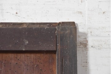 アンティーク建具　明治から大正期　素朴な木の表情を楽しめる蔵戸1枚　(R-091461)