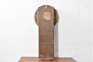 アメリカアンティーク　1910年から1920年頃　セス・トーマス(Seth Thomas)　シンプルな佇まいが魅力の壁掛け時計　(R-091480)