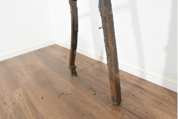 イギリスアンティーク　1820年から1840年頃　ガーデンアイテムにおすすめ!　古びたアイアンの質感が味わい深い支柱2本セット　(R-091489)