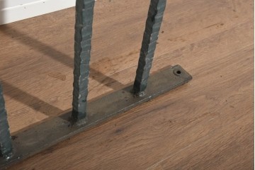 イギリスヴィンテージ建具　アイアン　槍のような意匠がクラシカルなフェンス1枚　(R-091527)