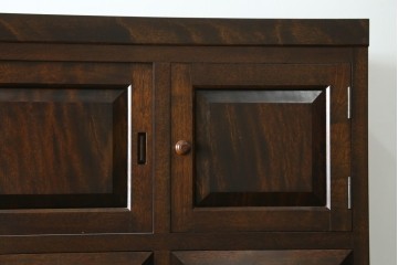 中古　松本民芸家具　D型和タンスⅡ　豊富な収納を備えた上品な佇まいの重ね箪笥　(R-091553)